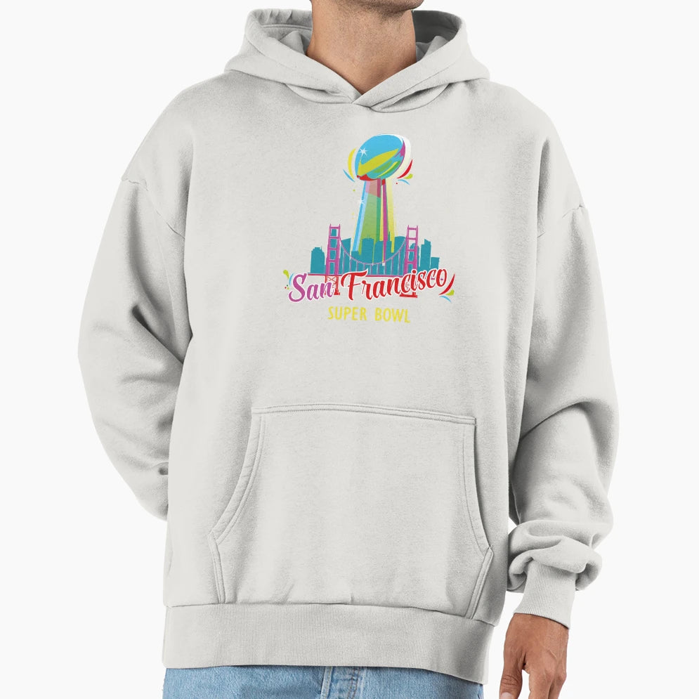 Super Bowl 2026 Hoodie - Aesthetic Graphic Men Women - T-Shirt, Sweatshirt, Hoodie