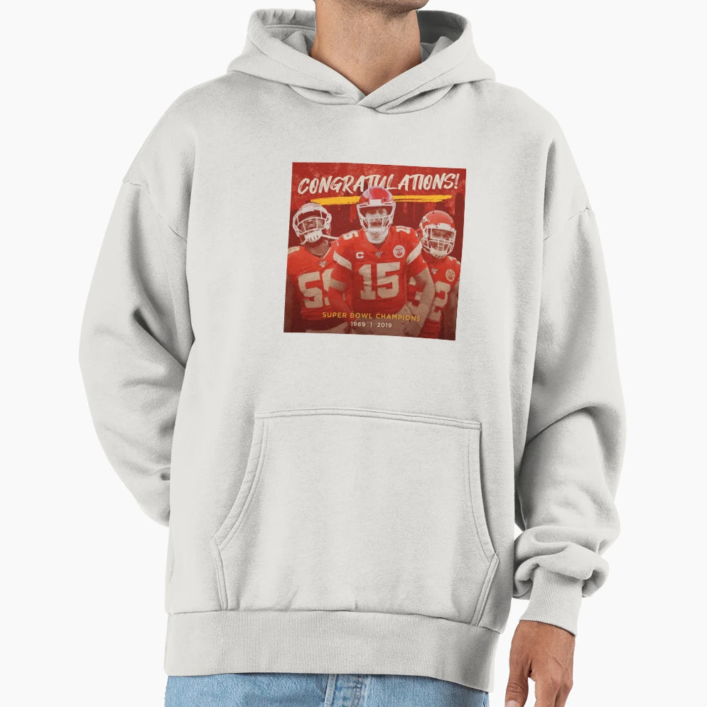 Congratulations Hoodie - Casual Everyday Wear Unisex - T-Shirt, Sweatshirt, Hoodie