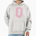 Alphabet Rose Q Sports Letter Q Hoodie - Minimalist Print Men Women - T-Shirt, Sweatshirt, Hoodie