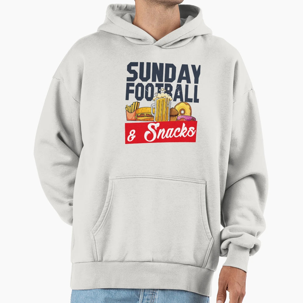 Funny Game Day Food Lover Hoodie - Casual Everyday Wear for Adults - T-Shirt, Sweatshirt, Hoodie