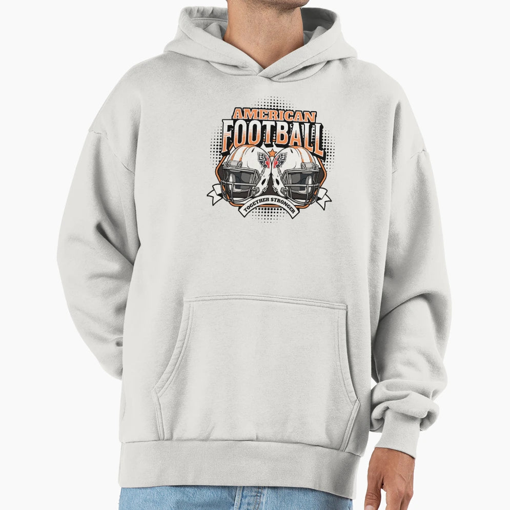 American Football Hoodie - Novelty Apparel Unisex - T-Shirt, Sweatshirt, Hoodie