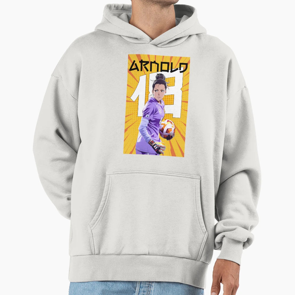 Anime Arnold Goalie Hoodie - Casual Everyday Wear Men Women - T-Shirt, Sweatshirt, Hoodie