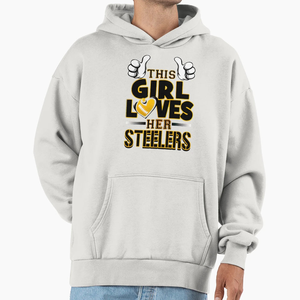 Art Pittsburgh Steelers Hoodie - Aesthetic Graphic for Adults - T-Shirt, Sweatshirt, Hoodie