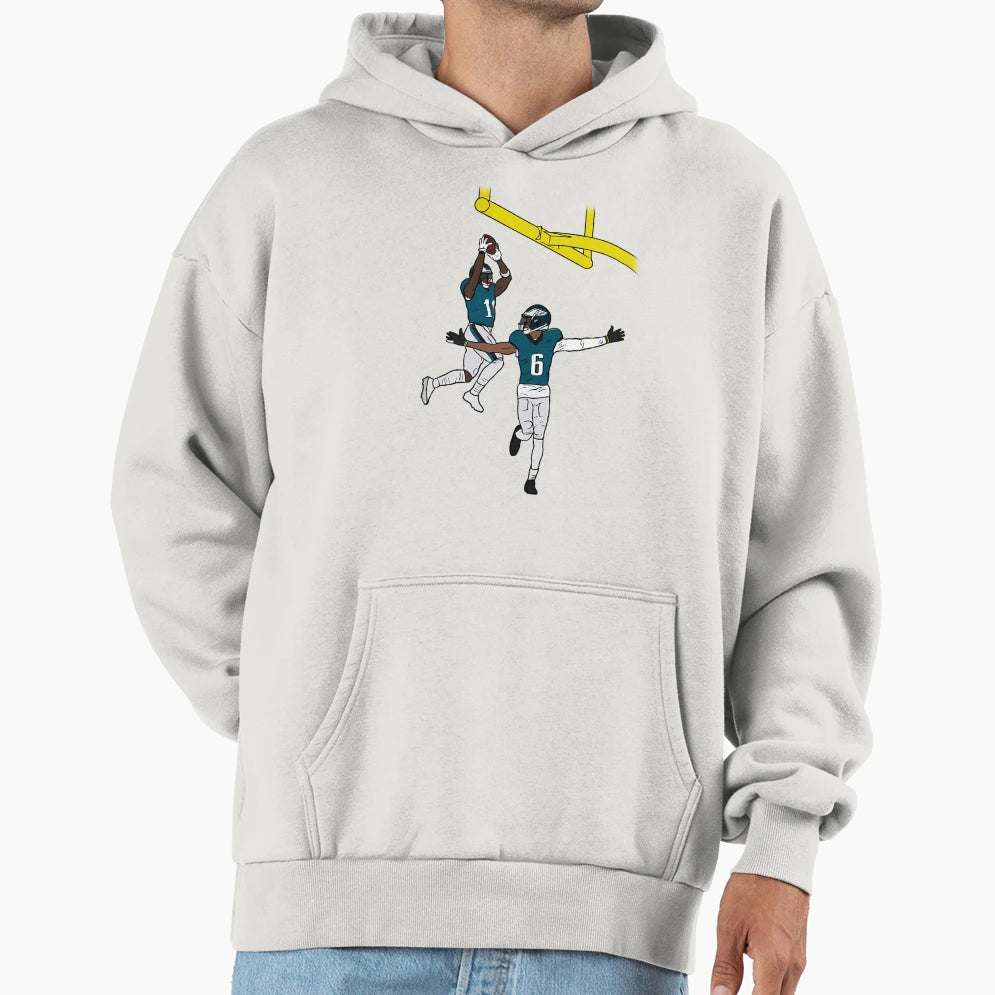 Aj Brown And Devonta Smith Dunk Hoodie - Streetwear Style Men Women - T-Shirt, Sweatshirt, Hoodie
