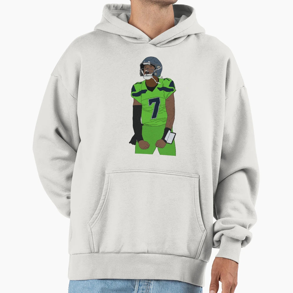 Geno Smith Hoodie - Minimalist Print for Adults - T-Shirt, Sweatshirt, Hoodie