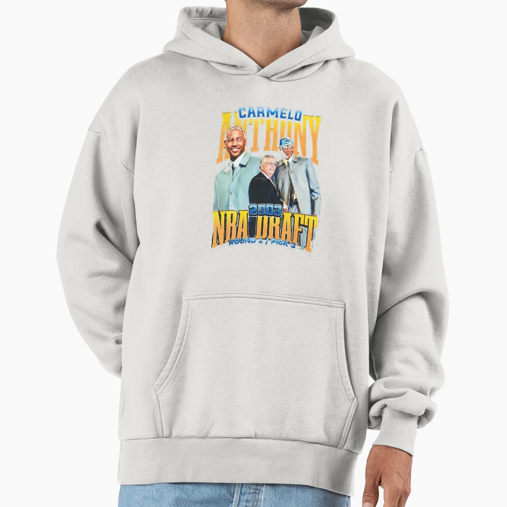 Carmelo Anthony Hoodie - Minimalist Print for Adults - T-Shirt, Sweatshirt, Hoodie