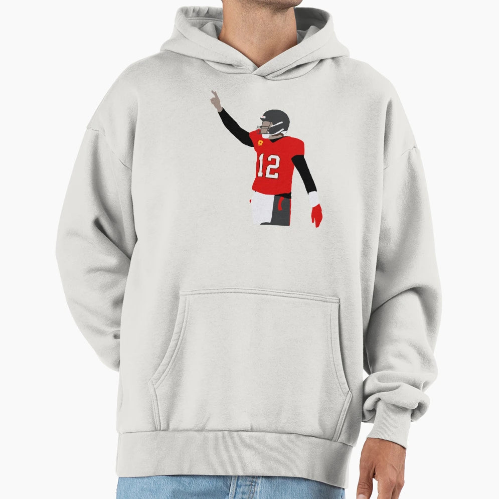 Goat 12 Hoodie - Trendy Graphic for Adults - T-Shirt, Sweatshirt, Hoodie