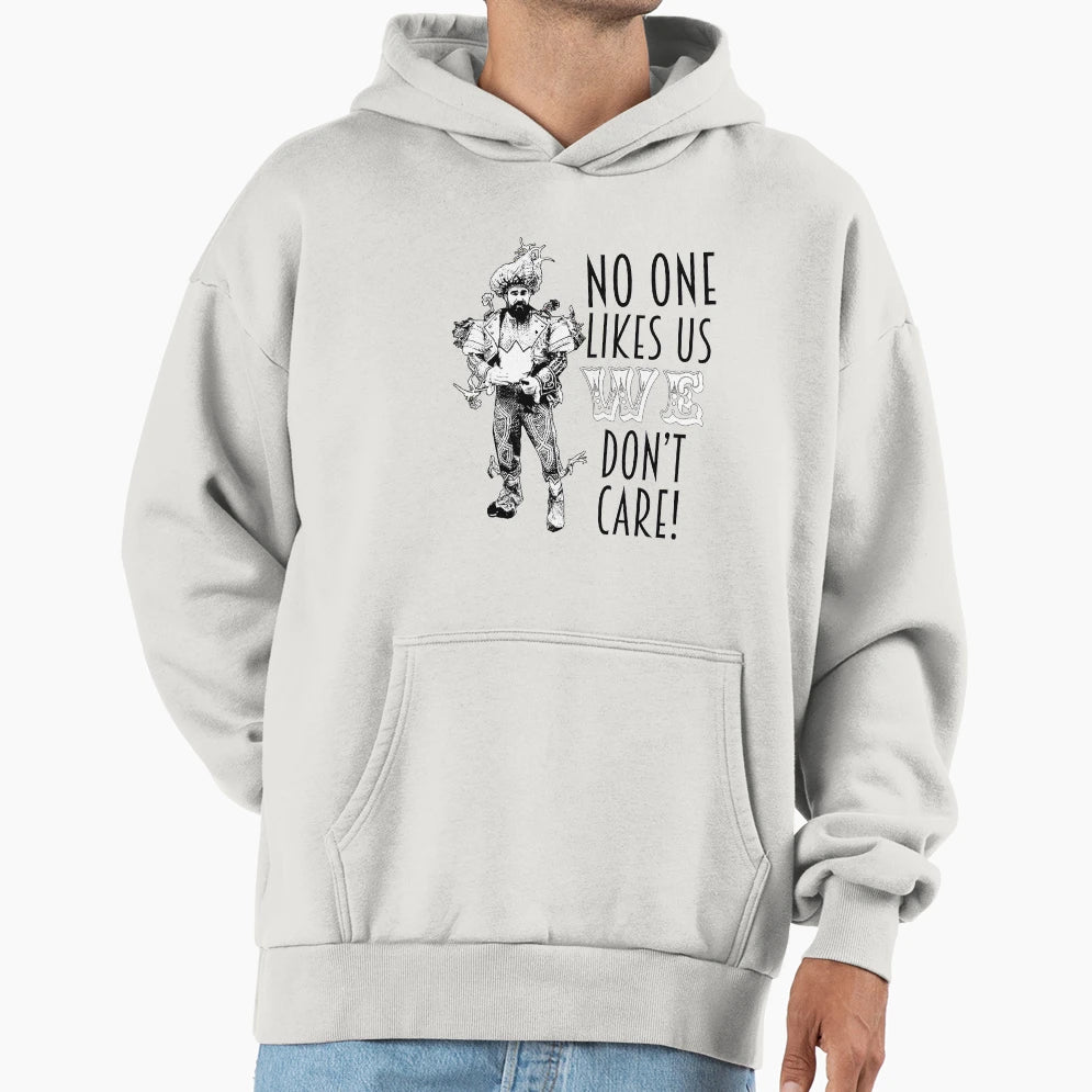 JK Mummer No One Likes Us Clean Hoodie - Aesthetic Graphic Unisex - T-Shirt, Sweatshirt, Hoodie