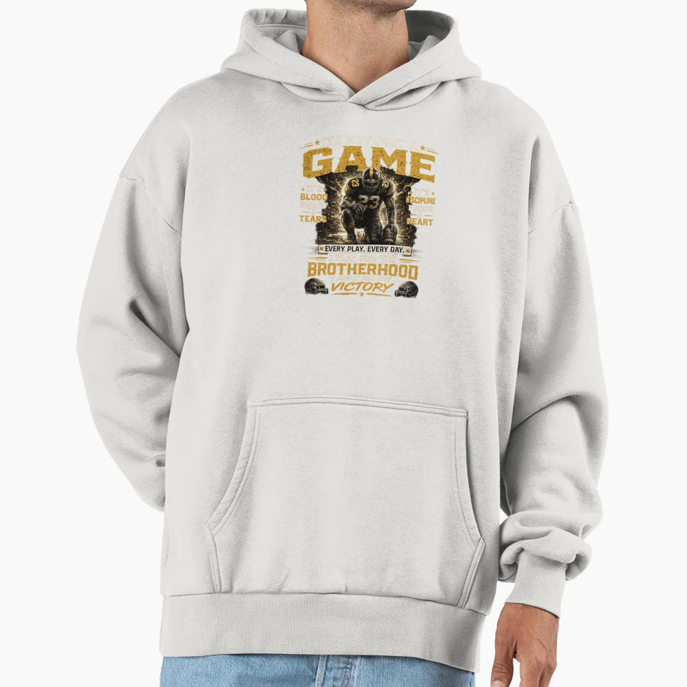 Football Brotherhood Motivation Victory Hoodie - Streetwear Style Unisex - T-Shirt, Sweatshirt, Hoodie