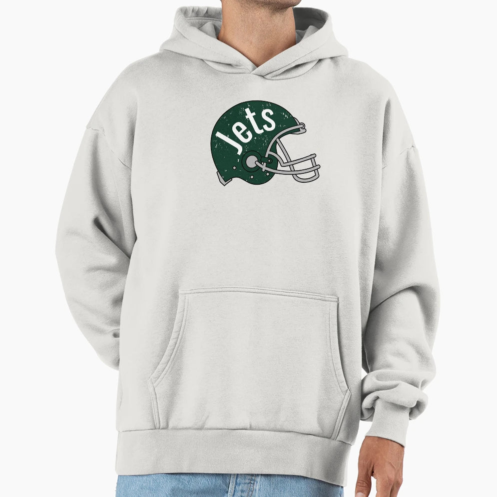 Jets Helmet Hoodie - Aesthetic Graphic for Adults - T-Shirt, Sweatshirt, Hoodie