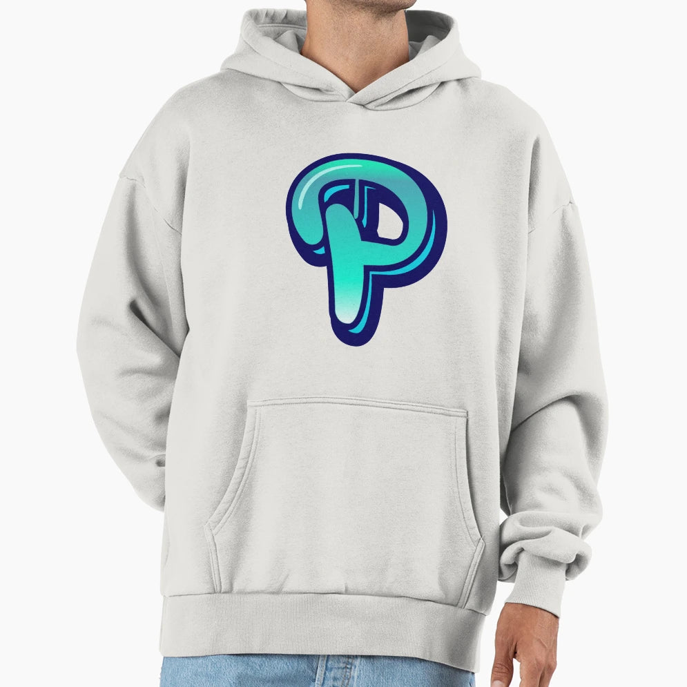 Alphabet P Graffiti Letters Letter P Hoodie - Trendy Graphic Unisex - T-Shirt, Sweatshirt, Hoodie