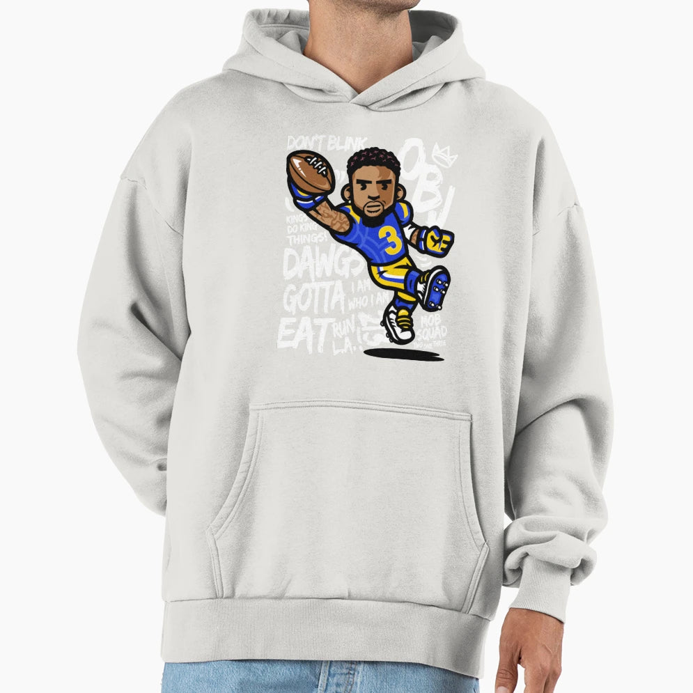 King Odell Hoodie - Novelty Apparel Unisex - T-Shirt, Sweatshirt, Hoodie