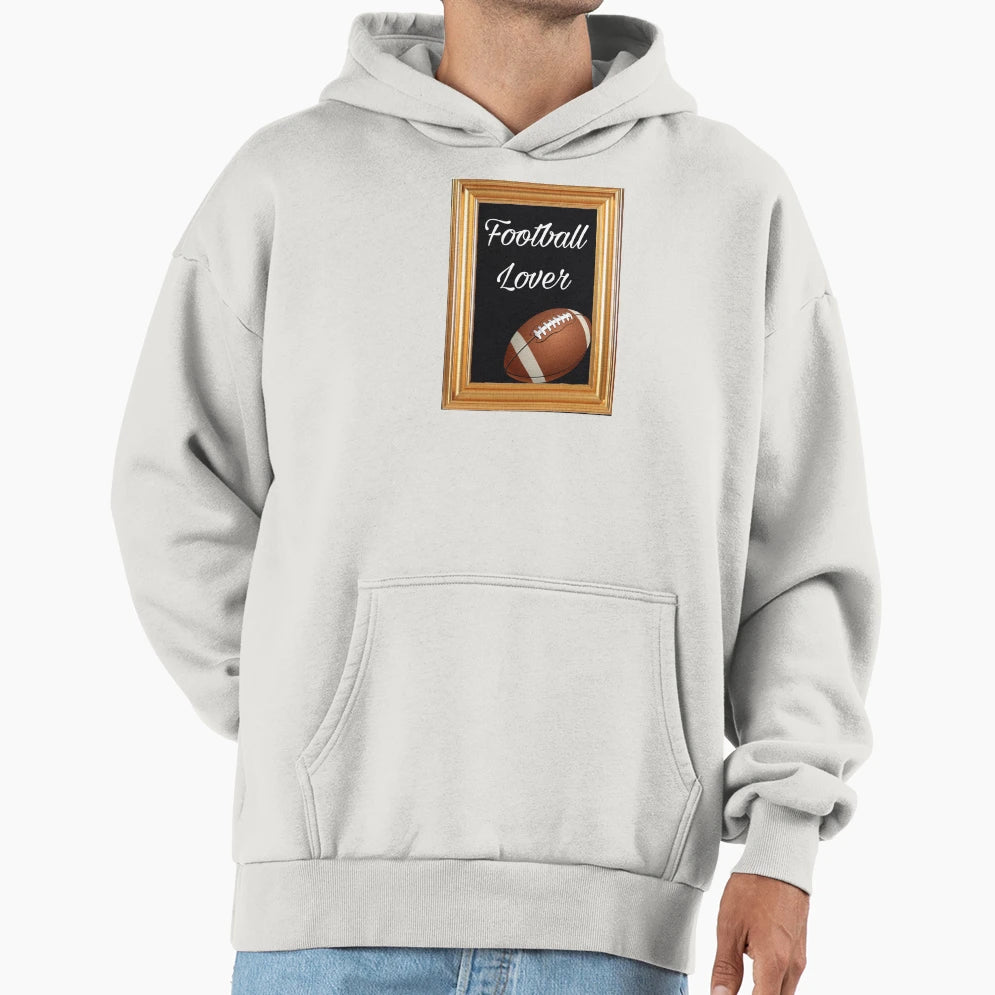 Football Lover Hoodie - Custom Art Print Men Women - T-Shirt, Sweatshirt, Hoodie