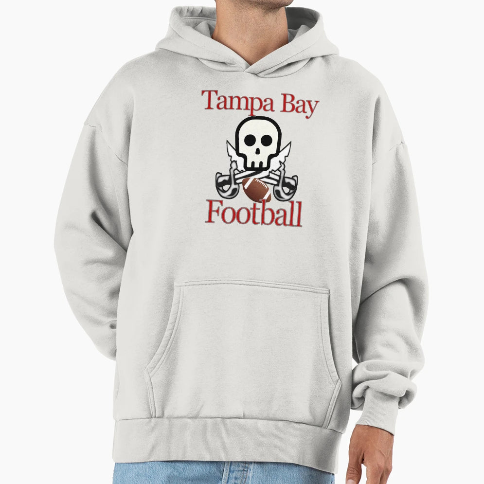 Tampa Bay Football Hoodie - Fun Novelty Design Unisex - T-Shirt, Sweatshirt, Hoodie