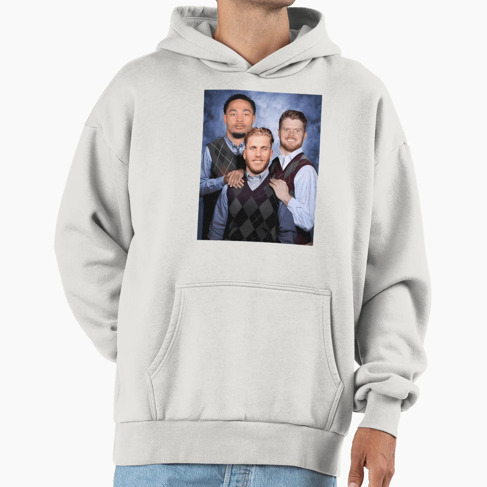 Sam Darnold Jaxon Smith Njigba Cooper Hoodie - Minimalist Print for Adults - T-Shirt, Sweatshirt, Hoodie