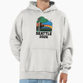 Seattle 2026 Space Needle Stadium Skyline T-Shirt - Unique Graphic Unisex - T-Shirt, Sweatshirt, Hoodie