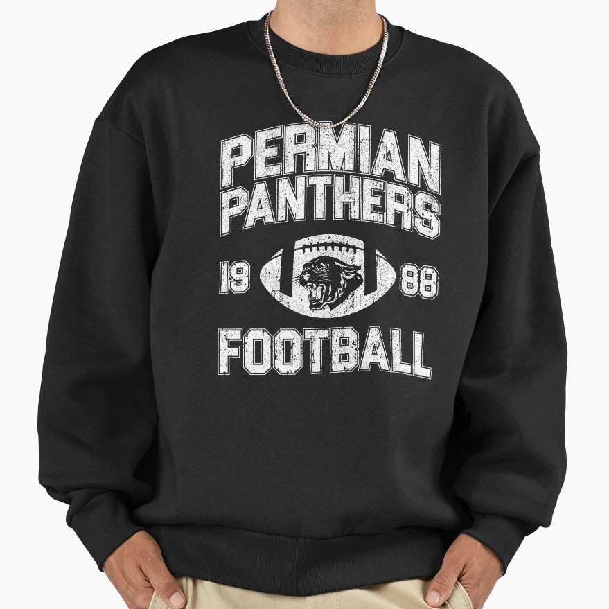 Permian Panthers 1988 Football Friday Sweatshirt - Graphic Print Unisex - T-Shirt, Sweatshirt, Hoodie