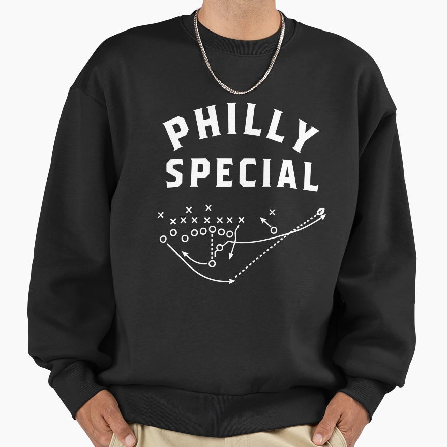 Philly Special Trick Play Sweatshirt - Graphic Print for Adults - T-Shirt, Sweatshirt, Hoodie