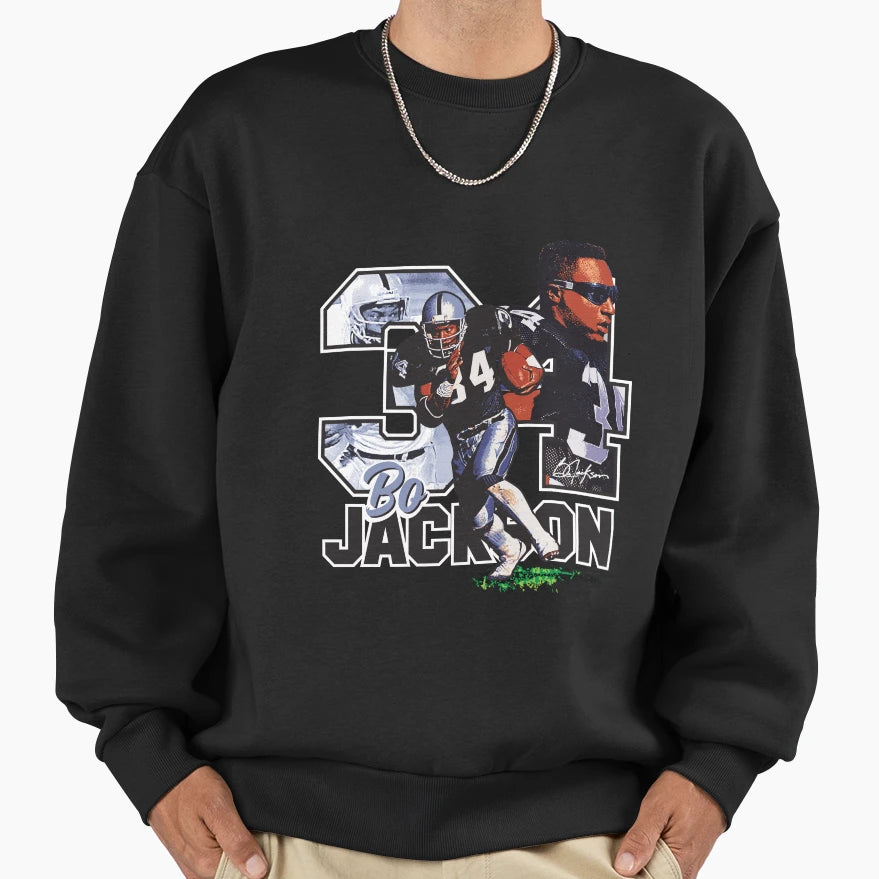 Bo Jackson T-Shirt - Trendy Graphic Unisex - T-Shirt, Sweatshirt, Hoodie