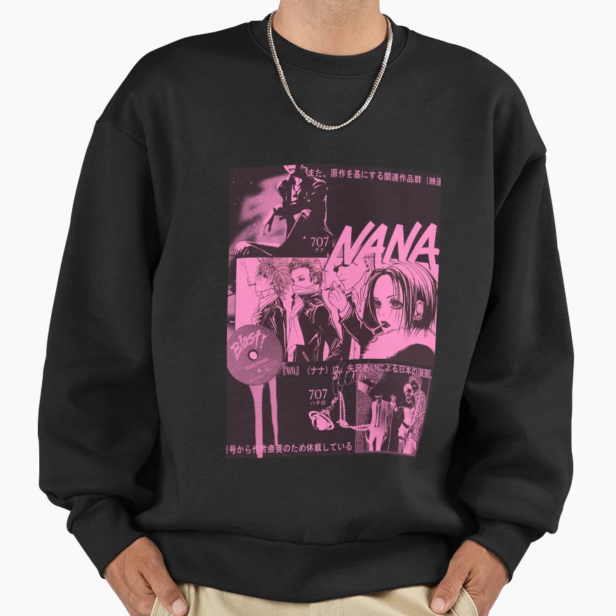 Nana Anime Sweatshirt - Casual Everyday Wear for Adults - T-Shirt, Sweatshirt, Hoodie