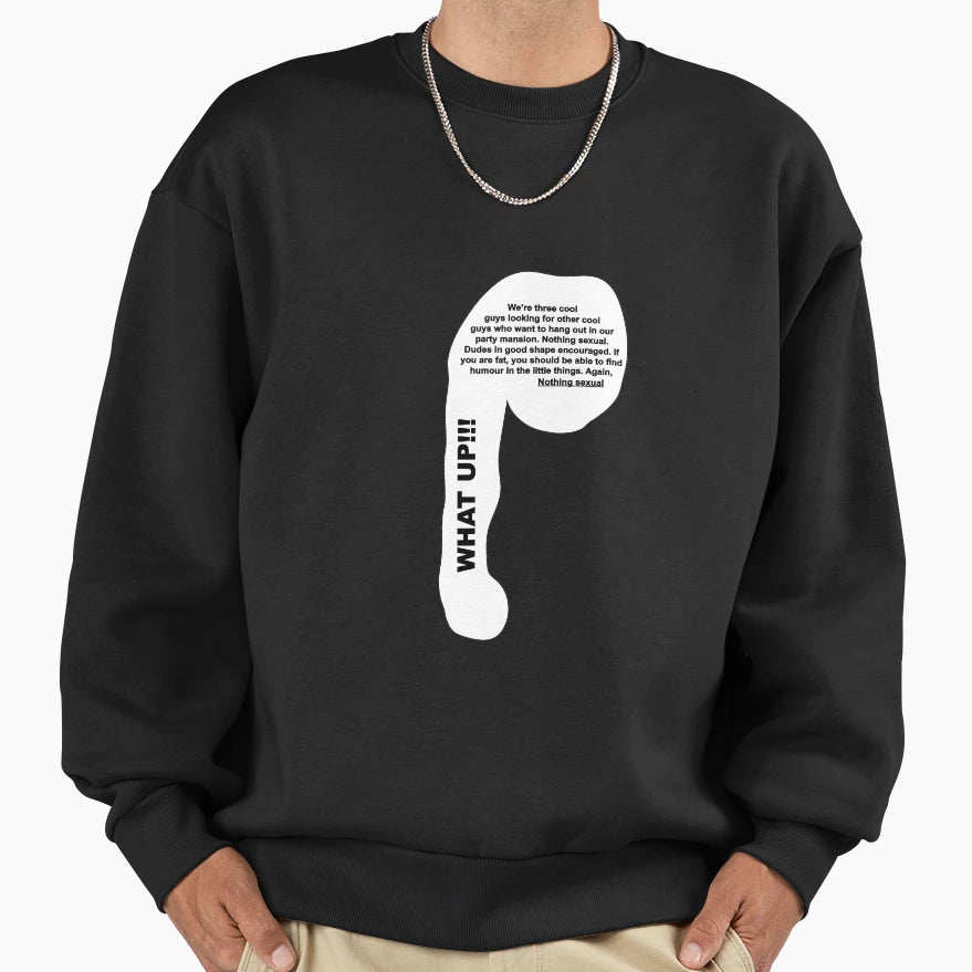 Bicep Party Mansion Flyer Its Always Sweatshirt - Streetwear Style Unisex - T-Shirt, Sweatshirt, Hoodie