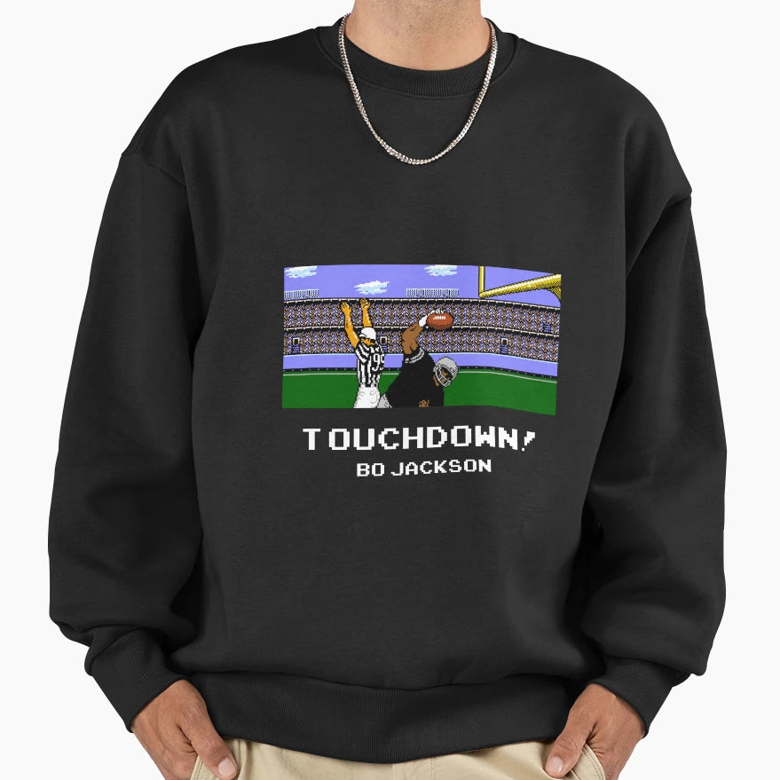 Touchdown Bo Sweatshirt - Graphic Print Unisex - T-Shirt, Sweatshirt, Hoodie