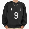 Tobio Kageyama Jersey 9 Sweatshirt - Unique Graphic Unisex - T-Shirt, Sweatshirt, Hoodie