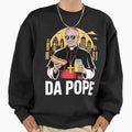 Da Pope Chicago Pope Funny Leo Xiv Sweatshirt - Minimalist Print Unisex - T-Shirt, Sweatshirt, Hoodie
