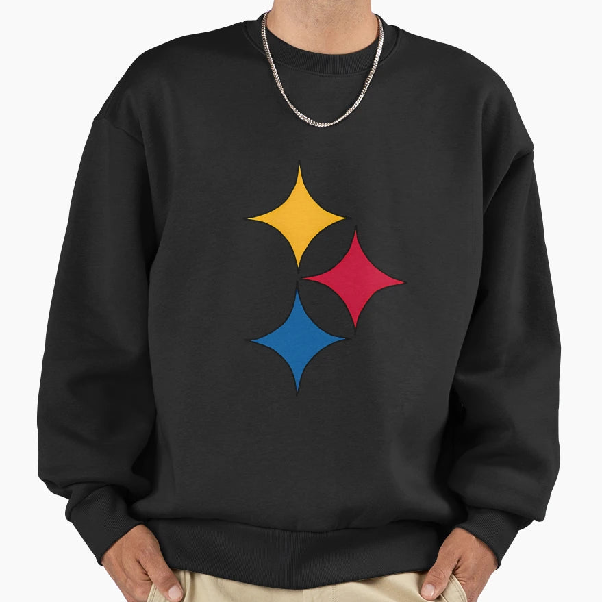 Pittsburghs Steelerss Sports Sweatshirt - Custom Art Print Unisex - T-Shirt, Sweatshirt, Hoodie