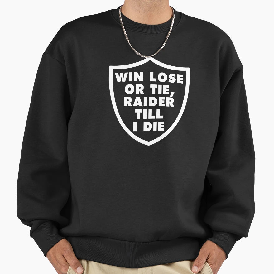 Win Lose Or Tie Wt Sweatshirt - Minimalist Print Men Women - T-Shirt, Sweatshirt, Hoodie