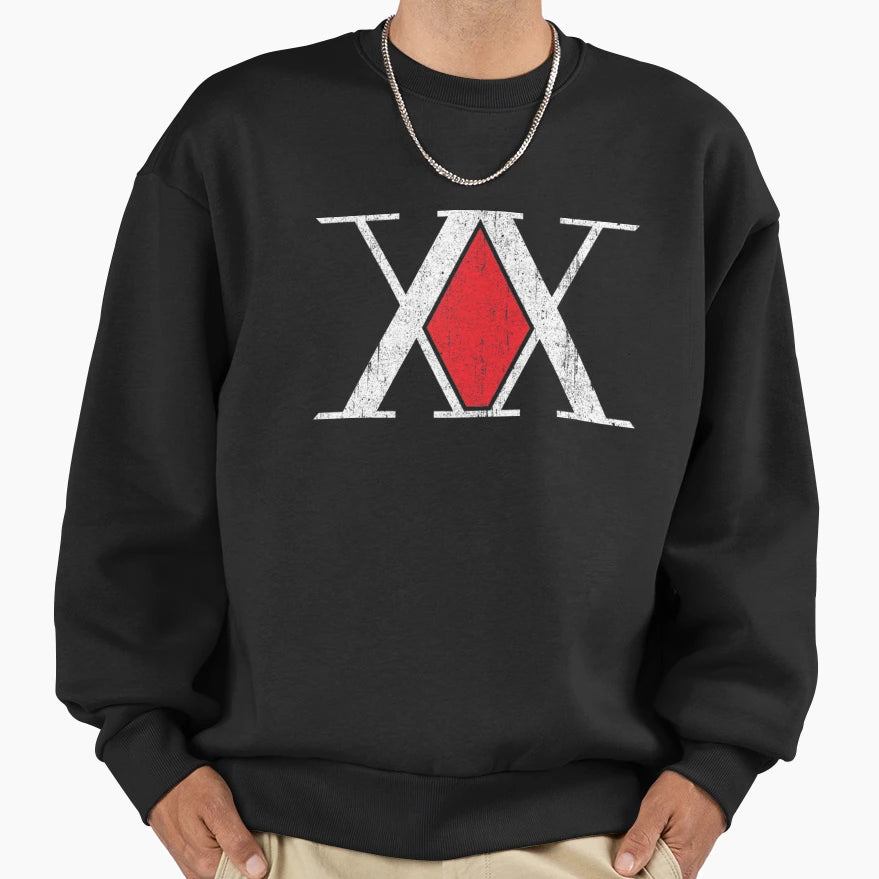 Hunterr X Symbol Sweatshirt - Minimalist Print Men Women - T-Shirt, Sweatshirt, Hoodie