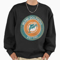 Art Miami Dolphins Sweatshirt - Trendy Graphic for Adults - T-Shirt, Sweatshirt, Hoodie