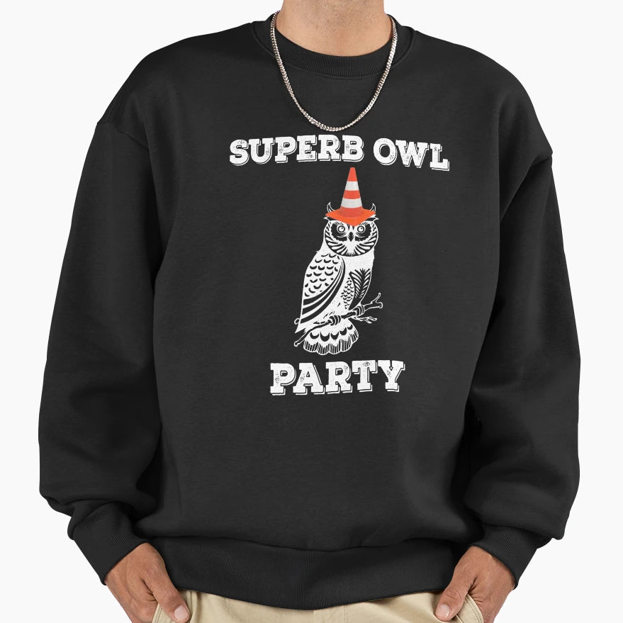 Superb Owl Party What We Do Shadows Sweatshirt - Custom Art Print Men Women - T-Shirt, Sweatshirt, Hoodie