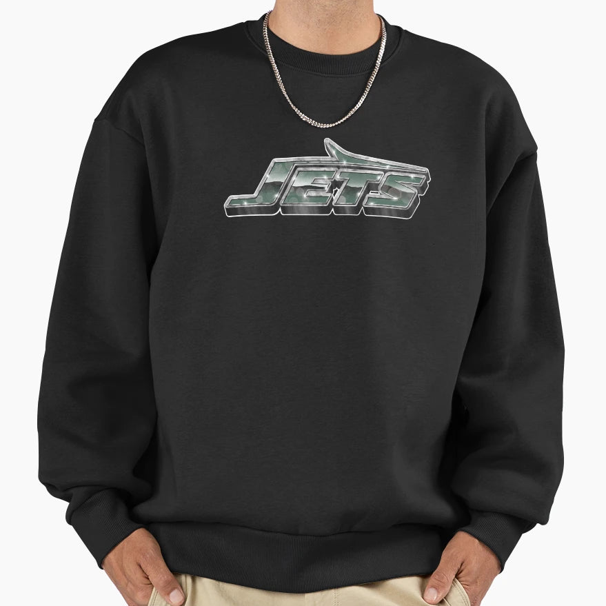Jets New York Sweatshirt - Novelty Apparel for Adults - T-Shirt, Sweatshirt, Hoodie