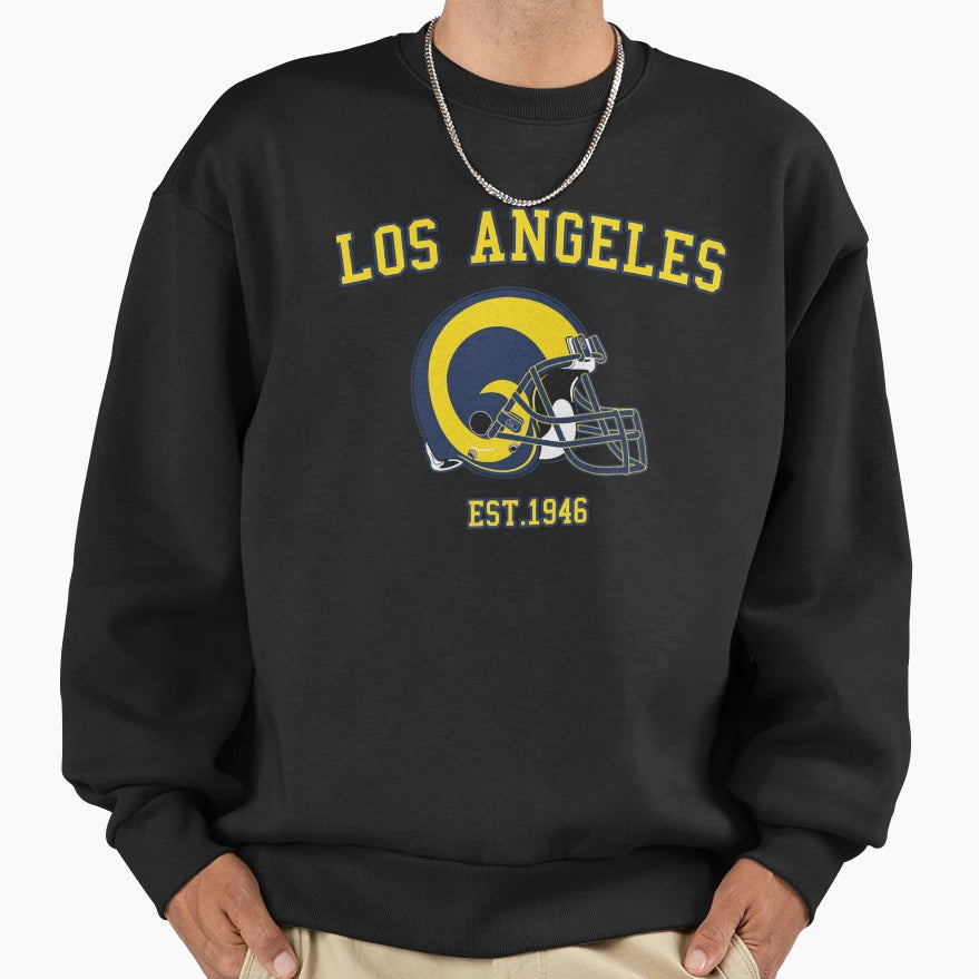 La Rams Sweatshirt - Graphic Print Unisex - T-Shirt, Sweatshirt, Hoodie