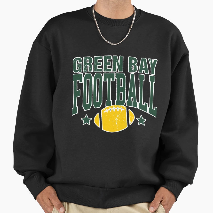 Art Green Bay Packers Sweatshirt - Aesthetic Graphic Men Women - T-Shirt, Sweatshirt, Hoodie