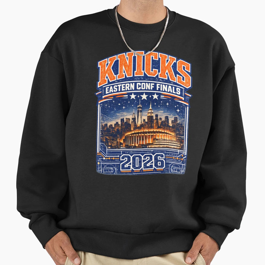 Knicks Eastern Conf Finals 2026 New Sweatshirt - Aesthetic Graphic Unisex - T-Shirt, Sweatshirt, Hoodie