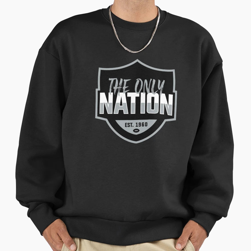 Only Nation Sweatshirt - Minimalist Print Unisex - T-Shirt, Sweatshirt, Hoodie