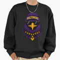 Baltimore Raven Fan Art Sweatshirt - Fun Novelty Design for Adults - T-Shirt, Sweatshirt, Hoodie