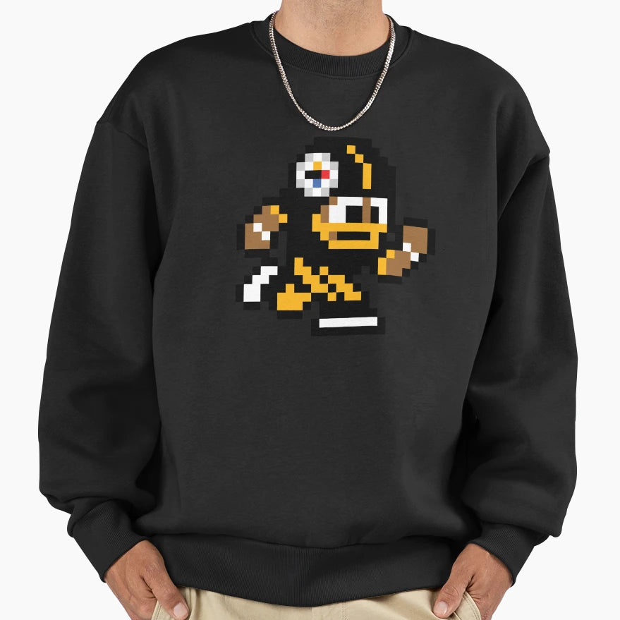 Pittsburgh Steelers Tecmo Sweatshirt - Casual Everyday Wear Men Women - T-Shirt, Sweatshirt, Hoodie