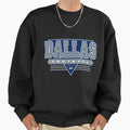 Art Dallas Cowboys Sweatshirt - Minimalist Print for Adults - T-Shirt, Sweatshirt, Hoodie