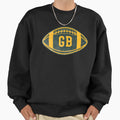 Green Bay Throwback Football Sweatshirt - Minimalist Print Men Women - T-Shirt, Sweatshirt, Hoodie