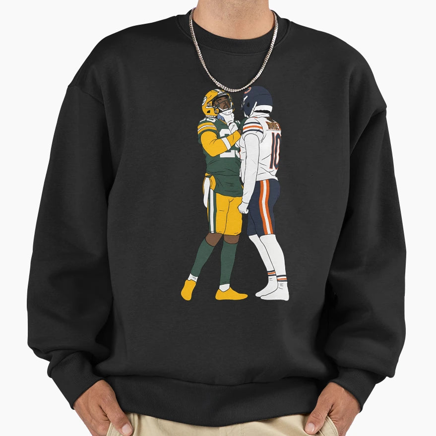 Luther Burden Iii Vs Packers Sweatshirt - Custom Art Print Men Women - T-Shirt, Sweatshirt, Hoodie