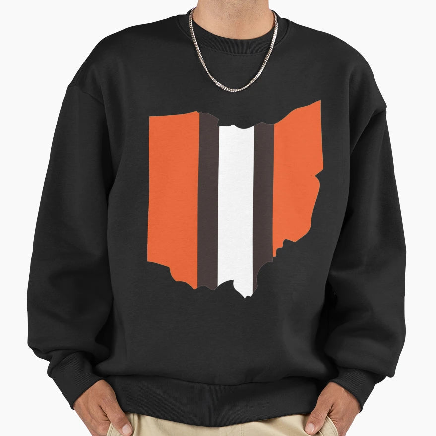 Cleveland Browns Sweatshirt - Fun Novelty Design Unisex - T-Shirt, Sweatshirt, Hoodie