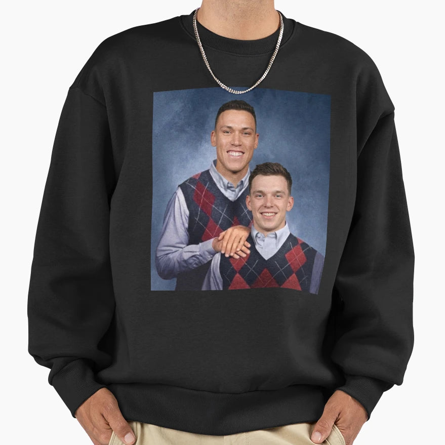 Aaron Judge And Ben Rice Step Sweatshirt - Aesthetic Graphic Men Women - T-Shirt, Sweatshirt, Hoodie