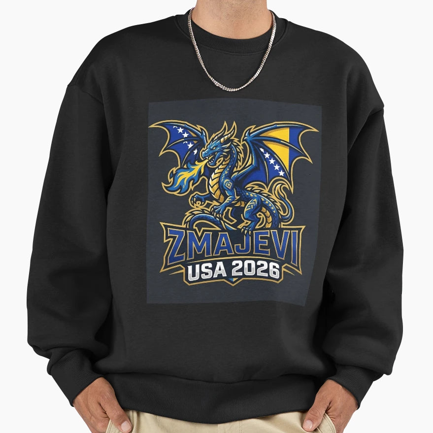 Zmajevi Bosna I Hercegovina 2 Sweatshirt - Unique Graphic Men Women - T-Shirt, Sweatshirt, Hoodie