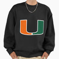 Miami Hurricanes Logo Sweatshirt - Unique Graphic for Adults - T-Shirt, Sweatshirt, Hoodie