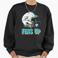 Miami Dolphins Helmet Sweatshirt - Novelty Apparel Men Women - T-Shirt, Sweatshirt, Hoodie