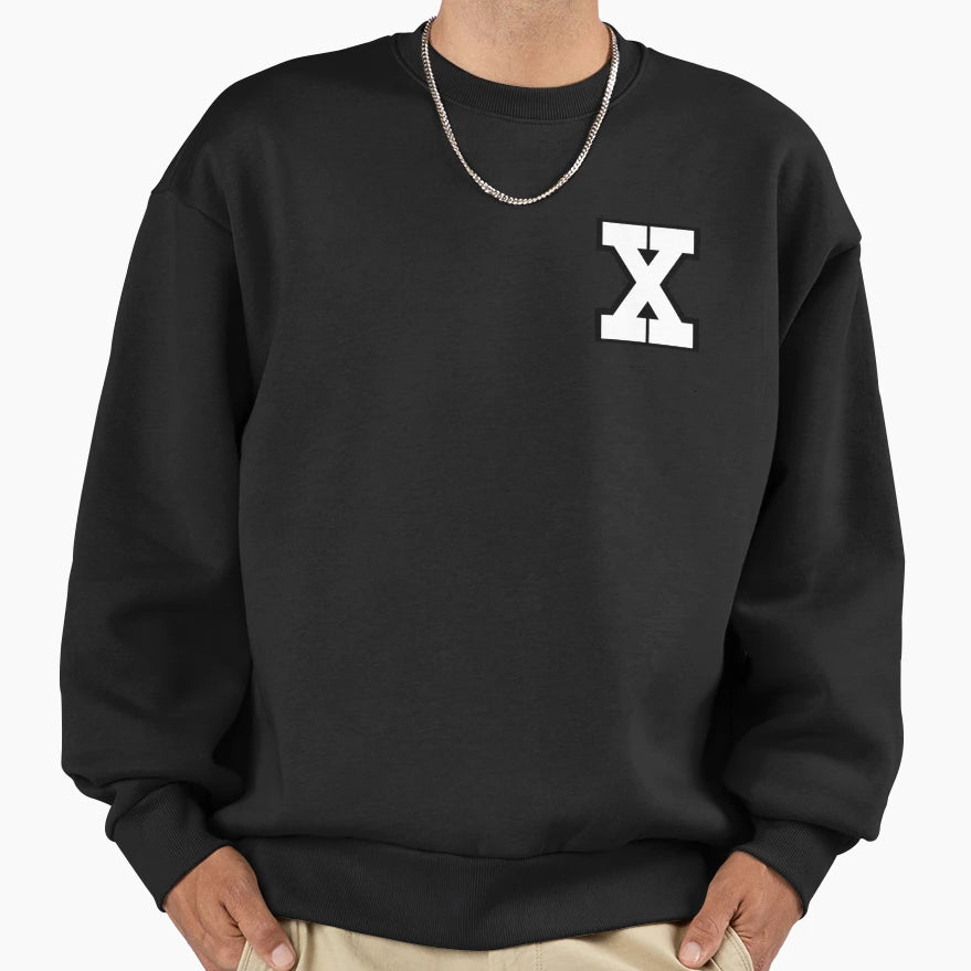 Straight Edge X Hardcore Punk Sweatshirt - Fun Novelty Design Men Women - T-Shirt, Sweatshirt, Hoodie