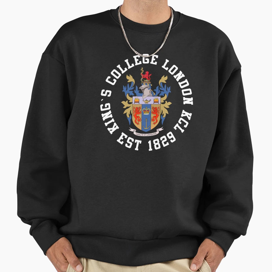 Kings College London Logo Kcl Sweatshirt - Fun Novelty Design Unisex - T-Shirt, Sweatshirt, Hoodie